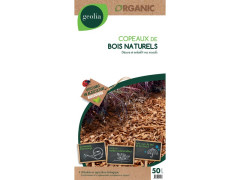 COPEAUX DE BOIS NATURELS GEOLIA 10-40 MM 50 LITRES