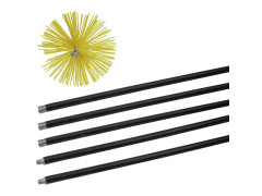 RAMONAGE 1 HERISSON ROND SYNT D150 MM + 5 CANNES A VISSER 1M40 KIT