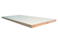 DEMI PANNEAU MELAMINE 250 X 60 CM EPAISSEUR 8 MM BLANC