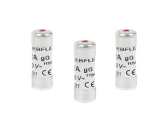 FUSIBLE A VOYANT 8,5X23 10A 250V NF SACHET 3
