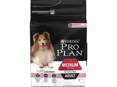 CROQUETTE CHIEN PRO PLAN MED ADULT SENSITIVE SKIN RICHE SAUMON/RIZ 3KG