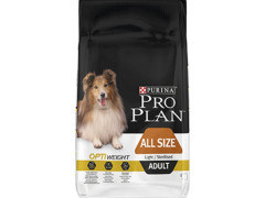 CROQUETTE CHIEN STERILISE PRO PLAN ADULTE LIGHT RICHE POULET/RIZ 7KG