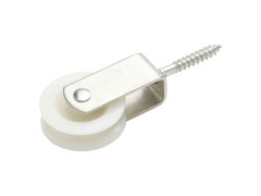 POULIE VISSER NYLON 20KG D40MM P/CORDE 8MM STANDERS