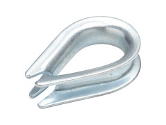 COSSE-COEUR ACIER ZINGUE POUR CABLE 11MM STANDERS