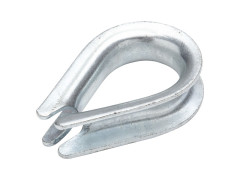 COSSE-COEUR ACIER ZINGUE POUR CABLE 14MM STANDERS