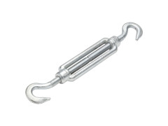 TENDEUR 2 CROCHETS ACIER ZINGUE 180KG POUR CABLE D10MM STANDERS