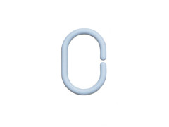 ANNEAU DE DOUCHE LOT DE 12 SENSEA BLANC