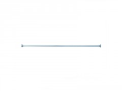 BARRE EXTENSIBLE POUR RIDEAU DOUCHE 120 220CM CHROME