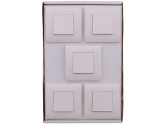 INTERRUPTEUR VA ET VIENT MIRAGE BLANC LOT 5 1PX