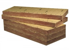 LAINE DE VERRE REVETU KRAFT 0.6X1.35M EP75MM 10 PANNEAUX 8.10M2