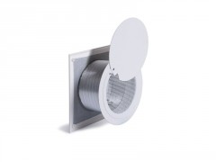 ENTREE AIR POELE D125 KIT BLANC EQUATION