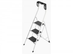 MARCHEPIED 3 MARCHES + GARDE CORPS + TABLETTE PORTE OUTILS