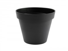 POT ROND TOSCANE DIAM. 48X40 43L GRIS ANTHRACITE
