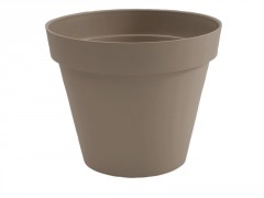 POT ROND TOSCANE DIAM. 48X40 43L TAUPE