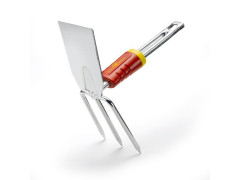 SERFOUETTE 3 DENT +PANNE MULTI-STAR ROUGE/JAUNE