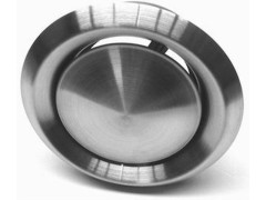 BOUCHE SOUFFLAGE AIR CHAUD DEBIT REGLABLE INOX D100MM