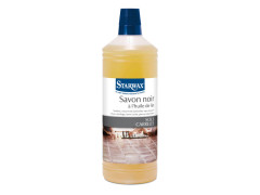 SAVON NOIR A L HUILE DE LIN 1L STARWAX