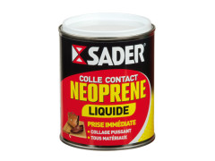 COLLE D'ASSEMBLAGE CONTACT NEOPRENE LIQUIDE SADER BOITE METAL 750ML