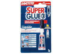 COLLE SUPERGLU3 LIQUIDE 3GR SOUS BLISTER