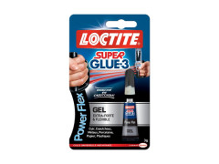 COLLE DE REPARATION LOCTITE SUPERGLUE-3 POWER GEL TUBE 3G