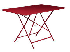 TABLE DE JARDIN BISTRO PIMENT 117X77 CM