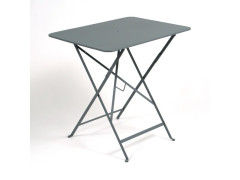 TABLE DE JARDIN BISTRO GRIS 77X57 CM