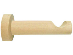 SUPPORT BOIS DIAMETRE 28 DESIGN TIGE 80MM CHENE CLAIR