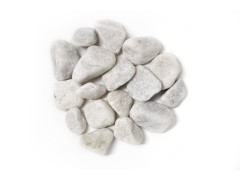 GALETS MARBRE BLANC 25/40 15KG