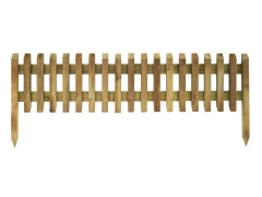 BORDURE A PLANTER PIKASSO BOIS NATUREL 45X112CM