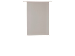 PAIRE DE VITRAGES TAMISANT LEO GRIS POIVRE N5 L.60 X H.90 CM