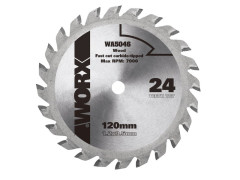 LAME CARBURE 24 DENTS 120MM XORX