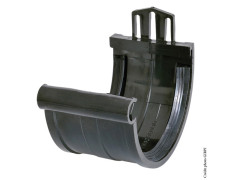 JONCTION A JOINT PVC ARDOISE DIAMETRE 50MM