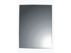 MIROIR NON LUMINEUX 45X60CM DECOUPE RECTAGULAIRE BISEAUTE