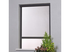MOUSTIQUAIRE ENROULEMENT VERTICAL 100X160CM GRIS
