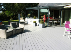 PLANCHE CHAUSEY 3000X150X22MM COMPOSITE GRIS CLAIRE
