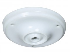 PAVILLON CERAMIQUE BLANC D105 TROU 6MM