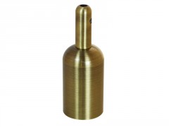 DOUILLE E27 AV CACHE BRONZE D42 MET