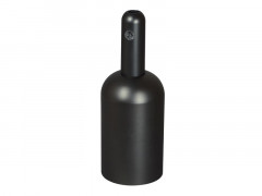 DOUILLE E27 AV CACHE METAL ANTRACITE D42 MET