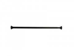 BARRE DROITE EXTENSEIBLE 75-135CM NOIR
