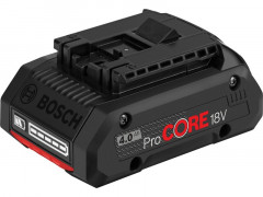 BATTERIE 18V 4AH BOSCH PRO-CORE LITHIUM-ION