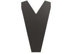 ABOUT DE FAITIERE POUR PLAQUE EASYTUILE ANTHRACITE GRANIT