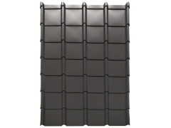PLAQUE DE TOITURE EASY ANTHRACITE LINEA L.0.86 X L.1.13M IKO