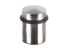 BUTEE PORTE ADHESIF 30/35 HAUTEUR 44MM POLI