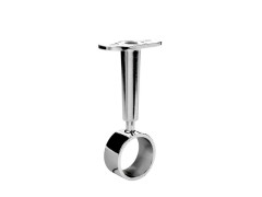 SUPPORT PLAFOND REGLABLE DIAMETRE 25 ROND CHROME SPACEO