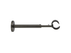 SUPPORT METAL D28 195-300MM GUN GRIS FONCE EASY FIX