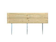RETENUE DE TERRE A PLANTER BOIS NOLINA L.110Xl.6,4H.60CM