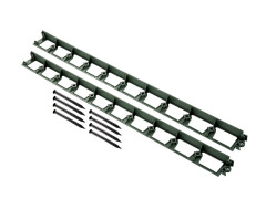 BORDURE JARDIN DELIMA POLYETHYLENE VERT 4.5X240CM