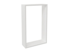 ETAGERE CUBE BLANC MAT 45X27X27 EPAISSEUR 12MM LOT DE 2