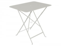 TABLE DE JARDIN BISTRO GRIS ARGILE 77X57 CM