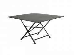 TABLE DE JARDIN CARGO VERT 130X130 CM